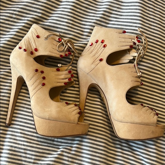 Charlotte Olympia surreal manicure heels 38.5 from 2014 GREAT CONDITION - Picture 3 of 14